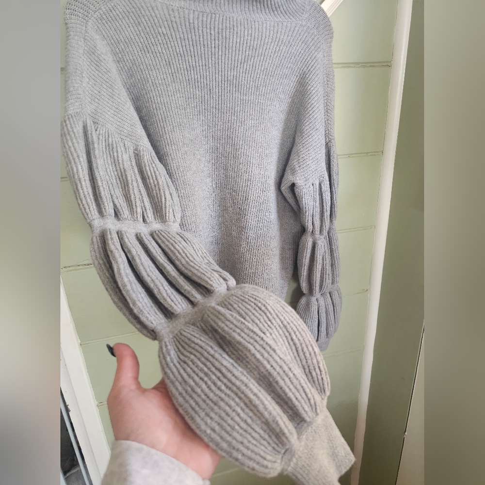 Unique Gray Sweater - image 2